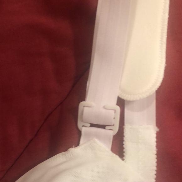 Exquisite Form 36C Cotton and Mesh Bra - Strap Supports - Picture 3 of 6